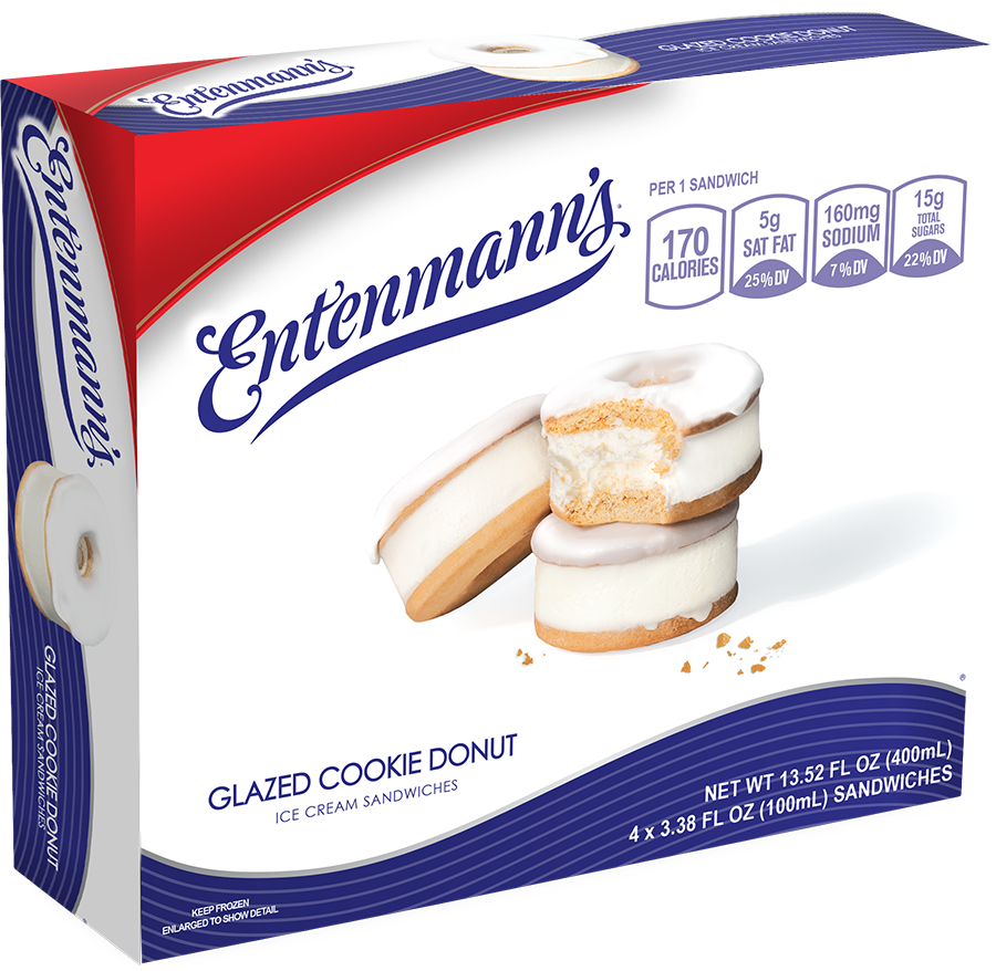 Glazed Cookie Donut ICS