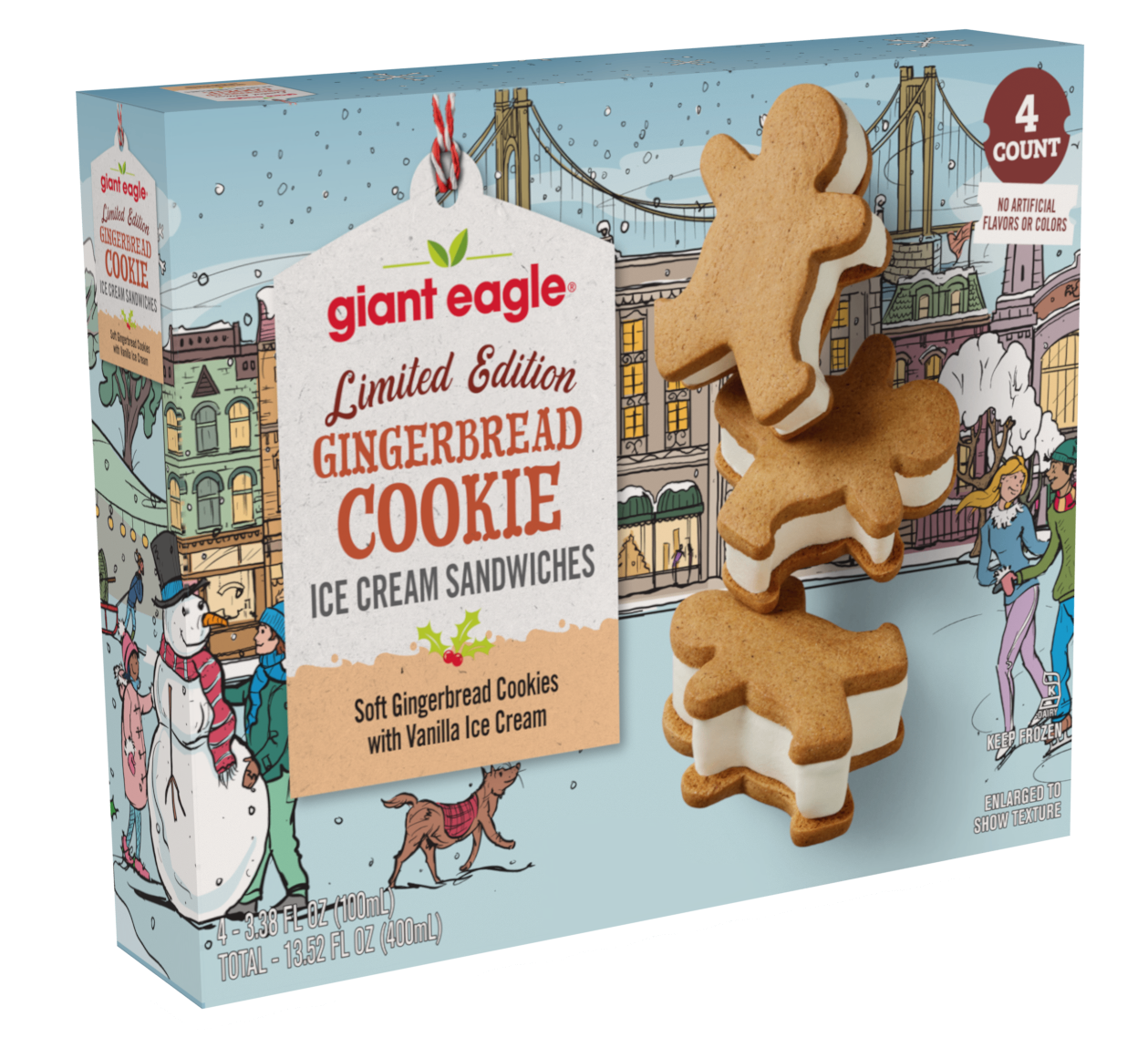 Limited Edition Gingerbread Cookie ICS (4 ct)