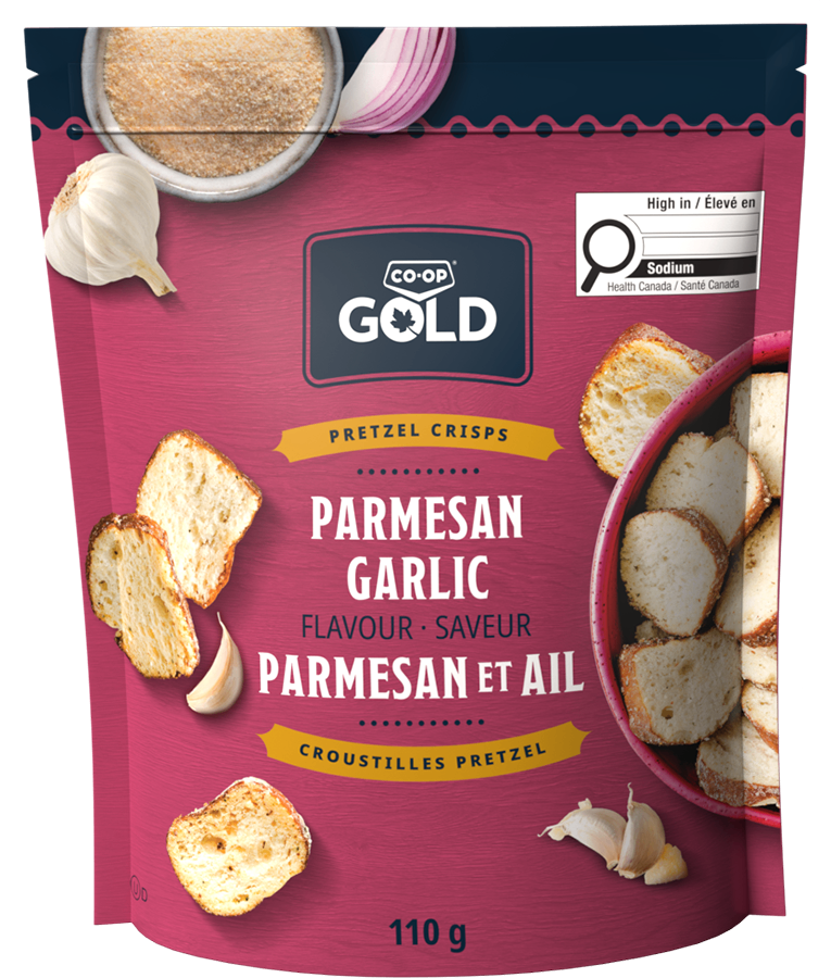Pretzel Crisps - Parmesan Garlic