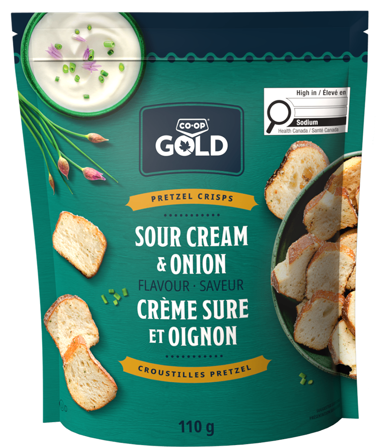 Pretzel Crisps - Sour Cream & Onion
