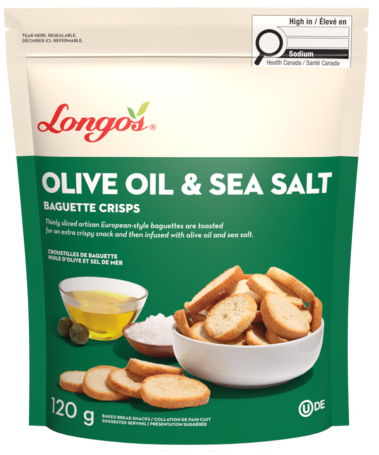 Baguette Crisps - Olive Oil & Sea Salt