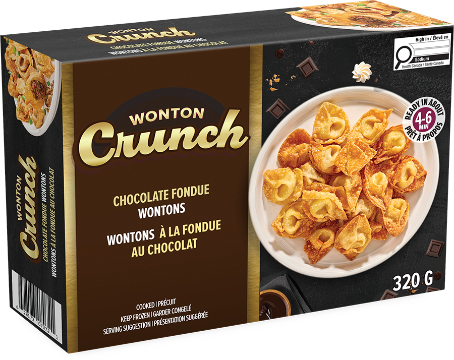 Chocolate Fondue Wontons (Box)