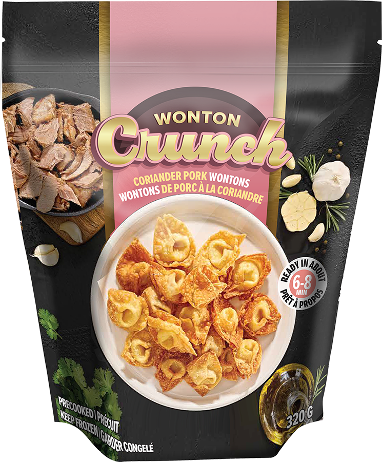 Coriander Pork Wontons (Bag)