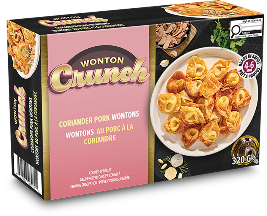 Coriander Pork Wontons (Box)
