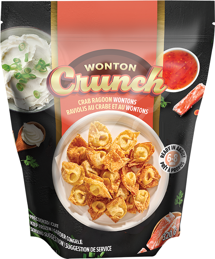 Crab Rangoon Wontons (Bag)