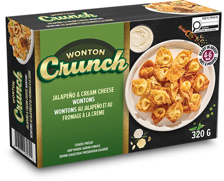 Jalapeño & Cream Cheese Wontons (Box)