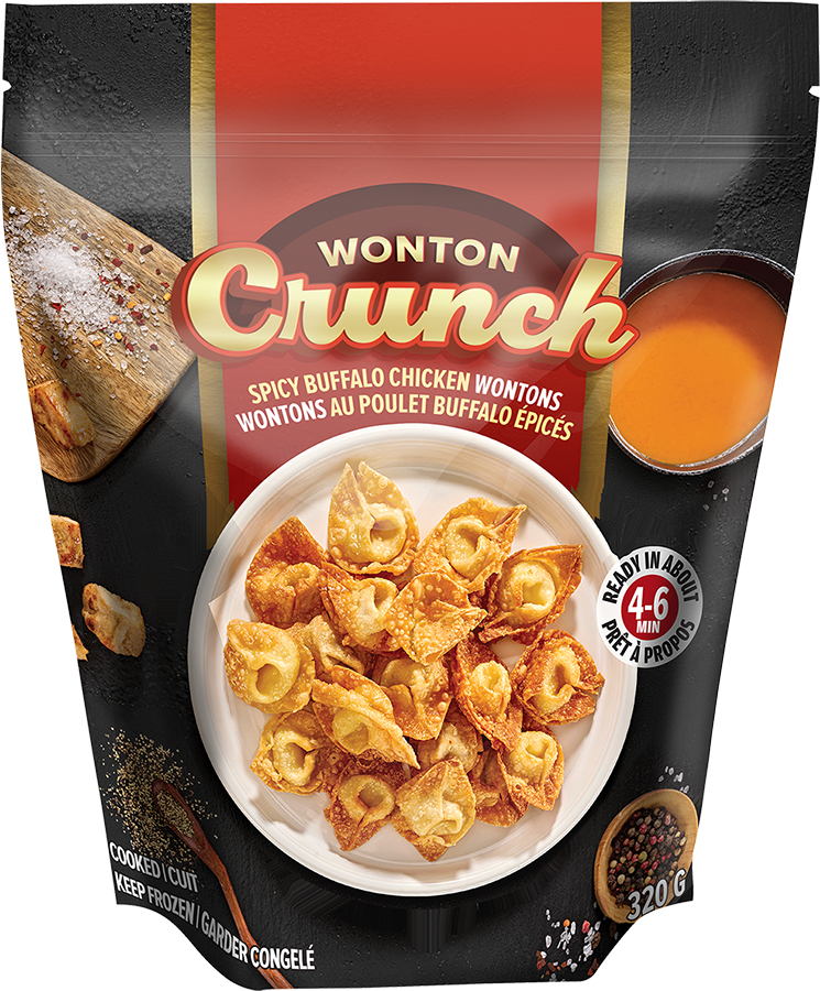Spicy Buffalo Chicken Wontons - Bag