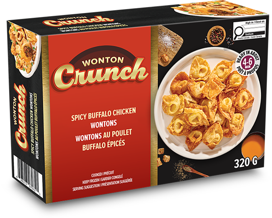 Spicy Buffalo Chicken Wontons - Box