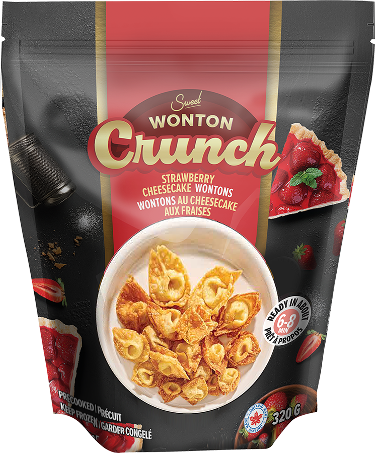 Strawberry Cheesecake Wontons - Bag